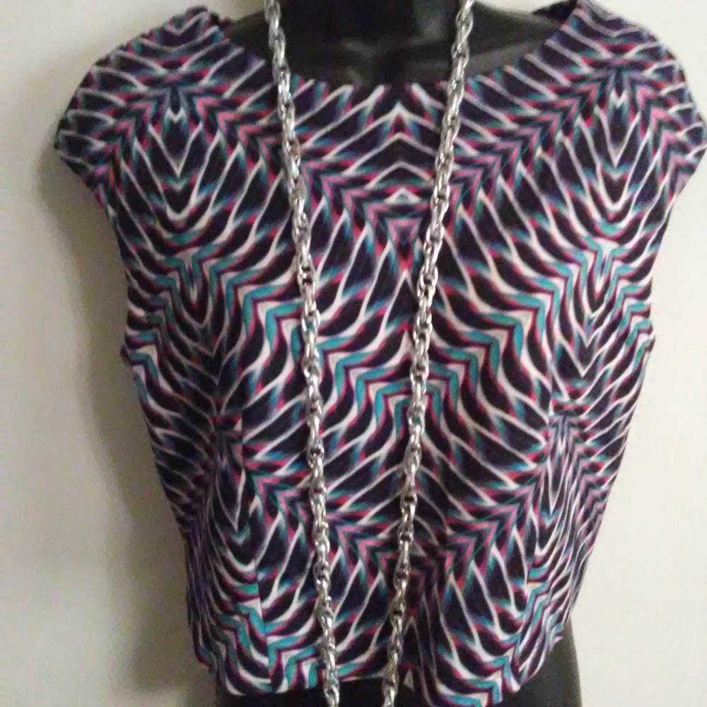 Bisou Bisou lined crop top